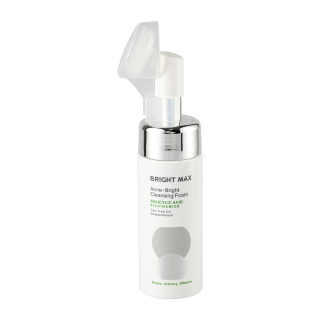 فوم پاک کننده برایت مکس مدل Acne-Bright حاوی سالیسیلیک اسید و نیاسینامید حجم 150 میلی لیتر