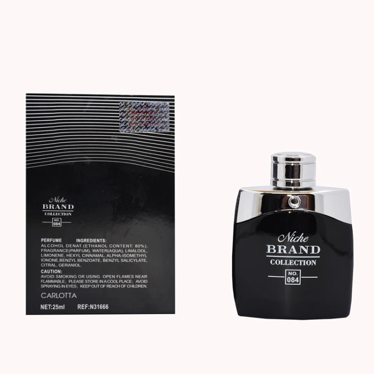 عطر ادکلن مردانه مون بلان لجند برند کالکشن کد 084 (Mont Blanc Legend) حجم 25 میل