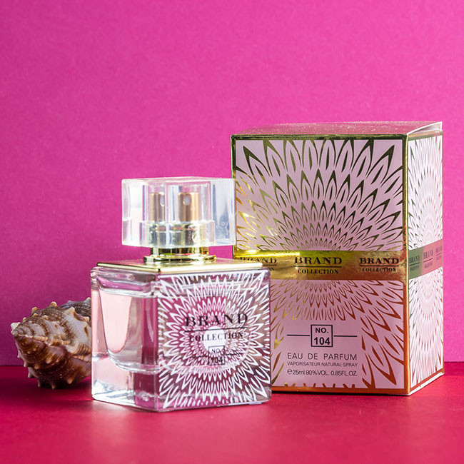عطر ادکلن زنانه لالیک لامور برند کالکشن مدل 104 (Lalique L’Amour) حجم 25 میل