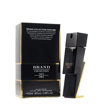 عطر ادکلن مردانه کارولینا هررا بد بوی برند کالکشن کد 181 (Carolina Herrera Bad Boy) حجم 25 میل