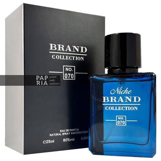 عطر ادکلن بلو شنل مردانه برند کالکشن مدل 070 (Bleu de Chanel) حجم 25 میل