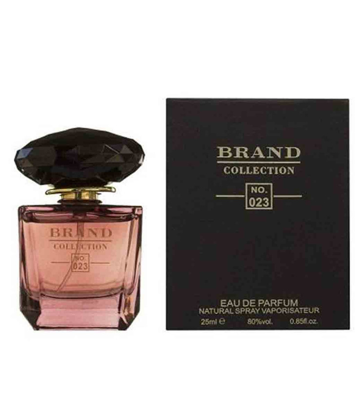 ادوپرفیوم زنانه برند کالکشن مدل Versace Cristall Rose کد 023 حجم 25 میلی لیتر