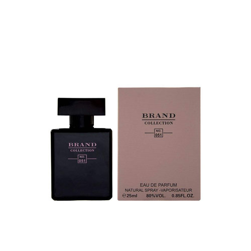 عطر ادکلن زنانه نارسیس رودریگز مشکی جعبه صورتی برند کالکشن کد 051 (Narciso Rodriguez For Her) حجم 25 میل
