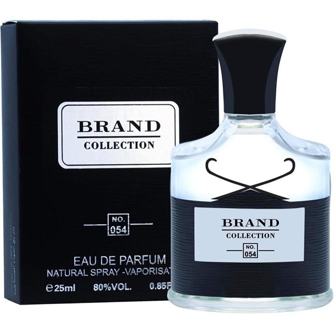 عطر مردانه کرید اونتوس برند کالکشن کد 054 (Creed Aventus) حجم 25 میل