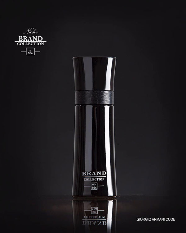 عطر ادکلن مردانه جورجیو آرمانی کد برند کالکشن مدل 164 (Giorgio Armani Armani Code) حجم 25 میل