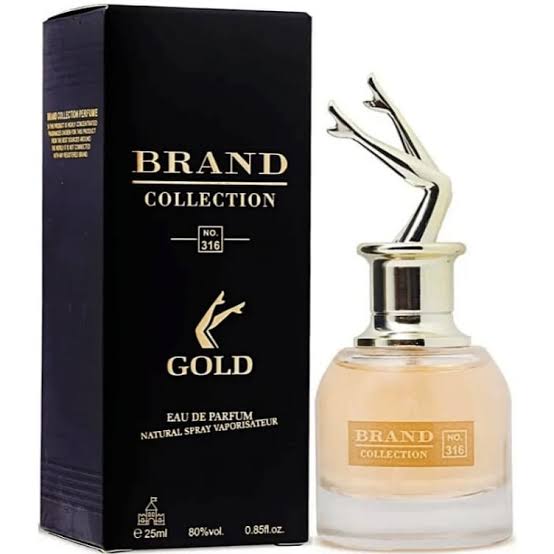 عطر ادکلن زنانه ژان پل گوتیه اسکندل گلد برند کالکشن کد 316 (Jean Paul Gaultier Scandal Gold) حجم 25 میل