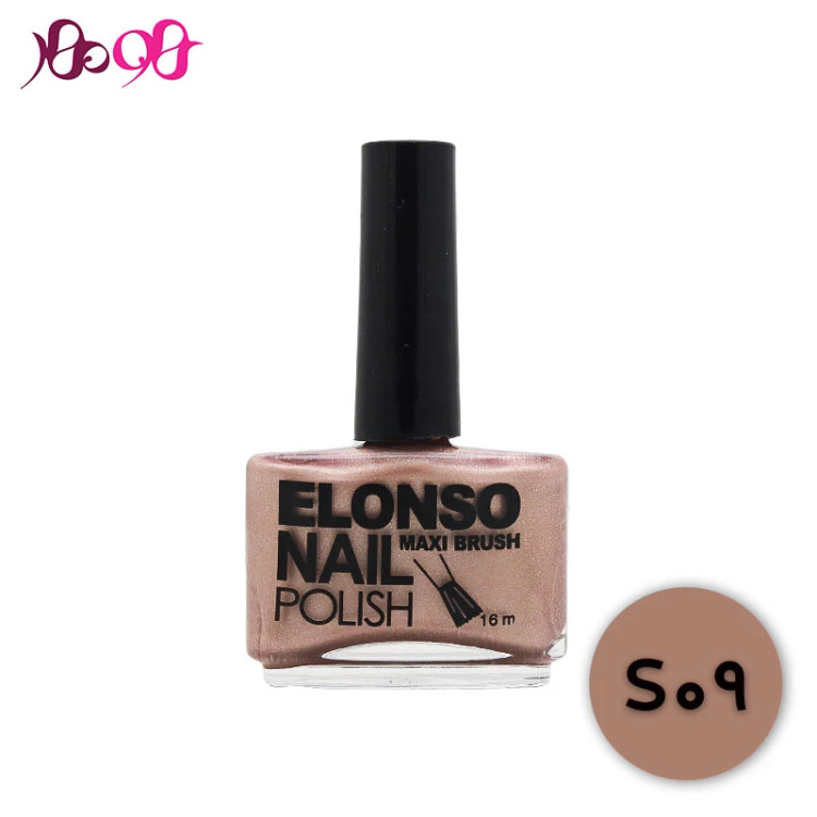 لاک ناخن الونسو ELONSO حجم ۱۶ میل مواد فرانسه