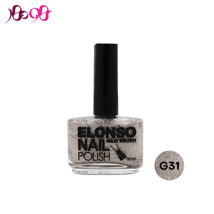 لاک ناخن الونسو ELONSO حجم ۱۶ میل مواد فرانسه