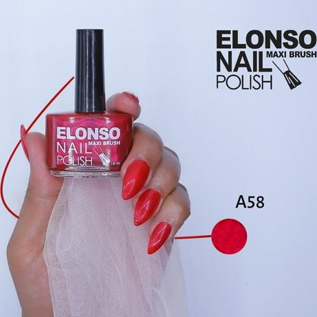 لاک ناخن الونسو ELONSO حجم ۱۶ میل مواد فرانسه