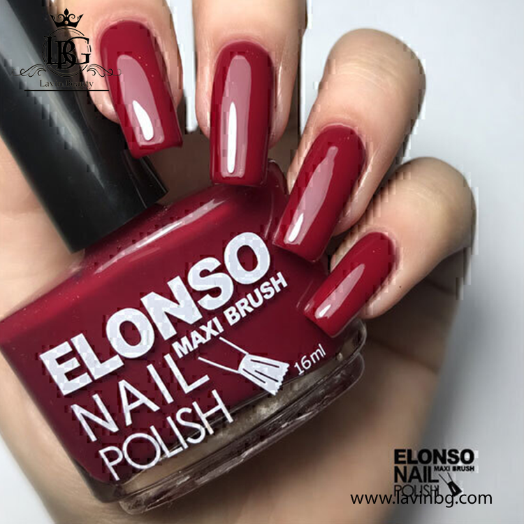 لاک ناخن الونسو ELONSO حجم ۱۶ میل مواد فرانسه