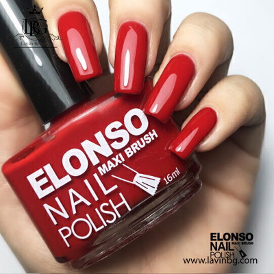 لاک ناخن الونسو ELONSO حجم ۱۶ میل مواد فرانسه