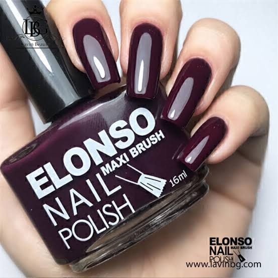 لاک ناخن الونسو ELONSO حجم ۱۶ میل مواد فرانسه