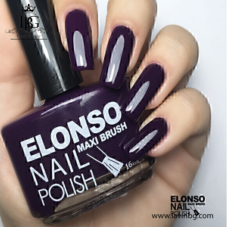 لاک ناخن الونسو ELONSO حجم ۱۶ میل مواد فرانسه