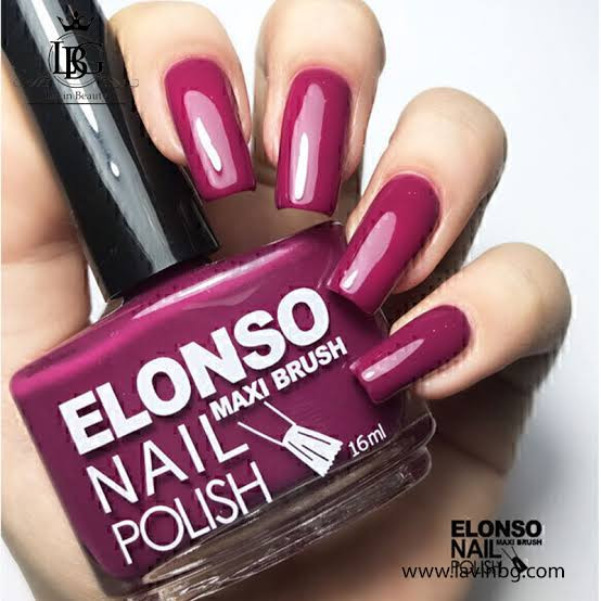 لاک ناخن الونسو ELONSO حجم ۱۶ میل مواد فرانسه