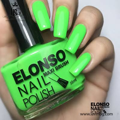 لاک ناخن الونسو ELONSO حجم ۱۶ میل مواد فرانسه