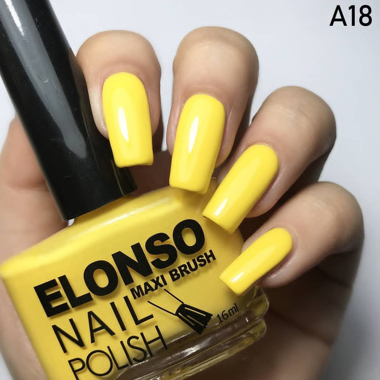 لاک ناخن الونسو ELONSO حجم ۱۶ میل مواد فرانسه
