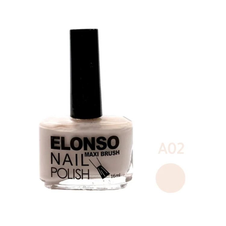 لاک ناخن الونسو ELONSO حجم ۱۶ میل مواد فرانسه