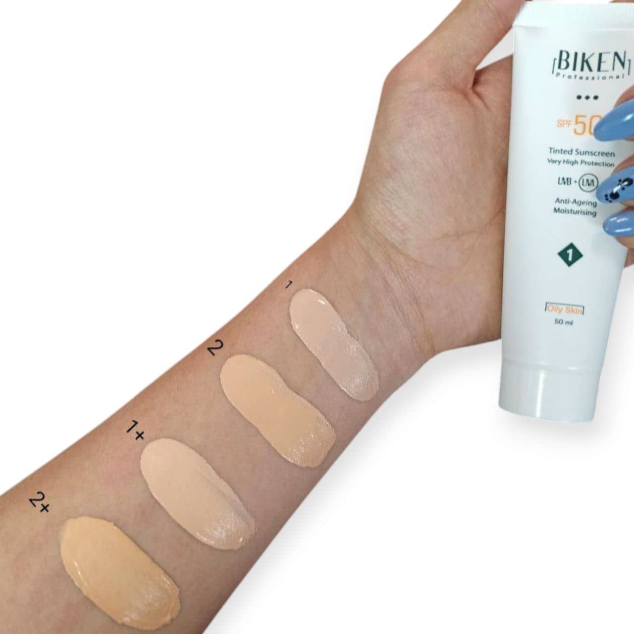 کرم ضد آفتاب رنگی پوست خشک بیکن SPF50