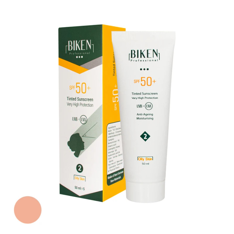 کرم ضد آفتاب رنگی پوست خشک بیکن SPF50