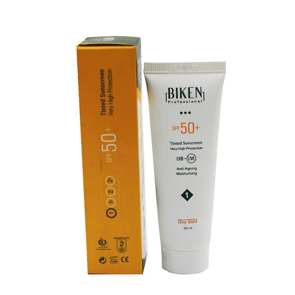 کرم ضد آفتاب رنگی پوست خشک بیکن SPF50