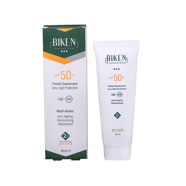 کرم ضد آفتاب رنگی پوست خشک بیکن SPF50