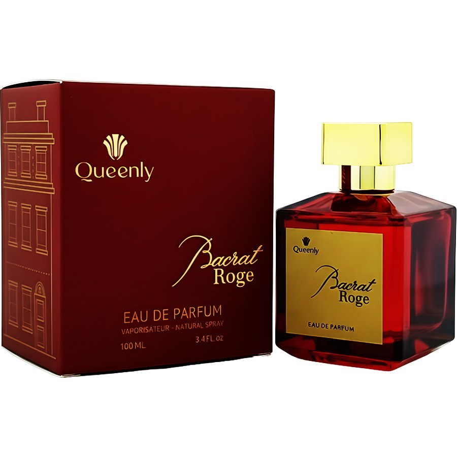 عطر ادوپرفیوم زنانه کویینلی باکارات رژ حجم ۱۰۰ میلی لیتر