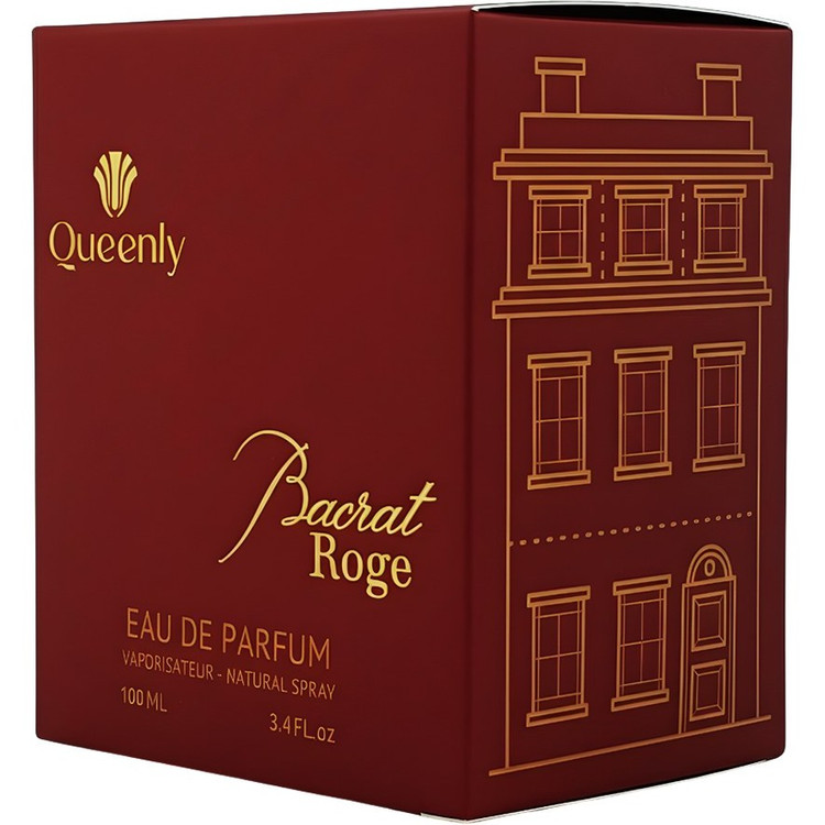 عطر ادوپرفیوم زنانه کویینلی باکارات رژ حجم ۱۰۰ میلی لیتر