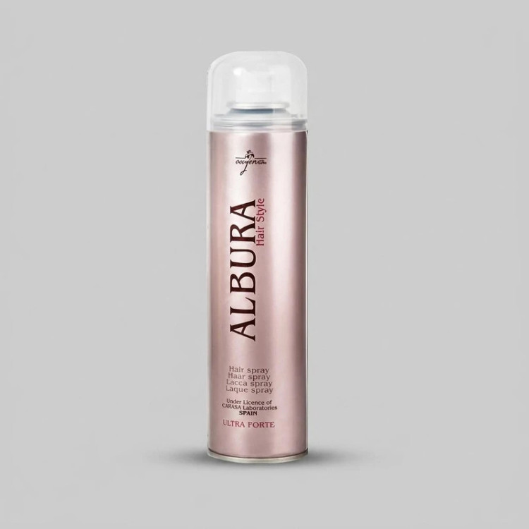اسپری چسب مو آلبورا مدل Ultra Forte حجم 250 میلی لیتر