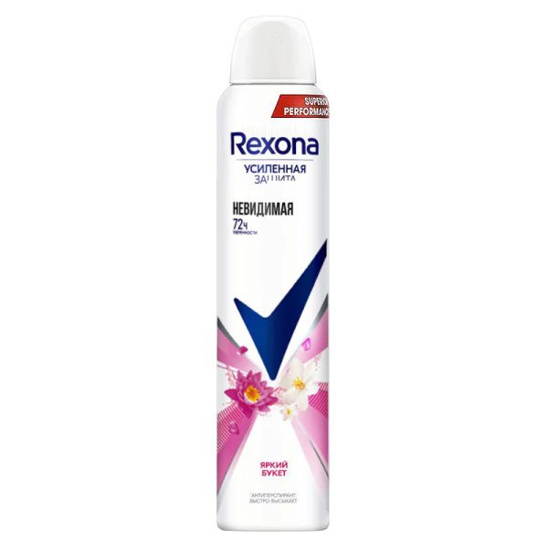 اسپری دئودورانت رکسونا Rexona زنانه مدل Bright Bouquet اصل روسیه حجم 200 میل