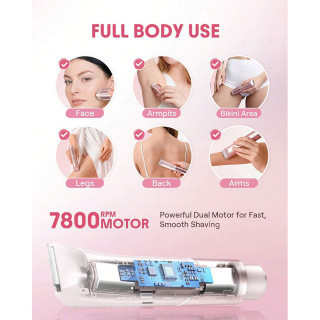 ماشین اصلاح بیکینی برقی دو سر شیگلم هیر مدل SGH-EBT-01