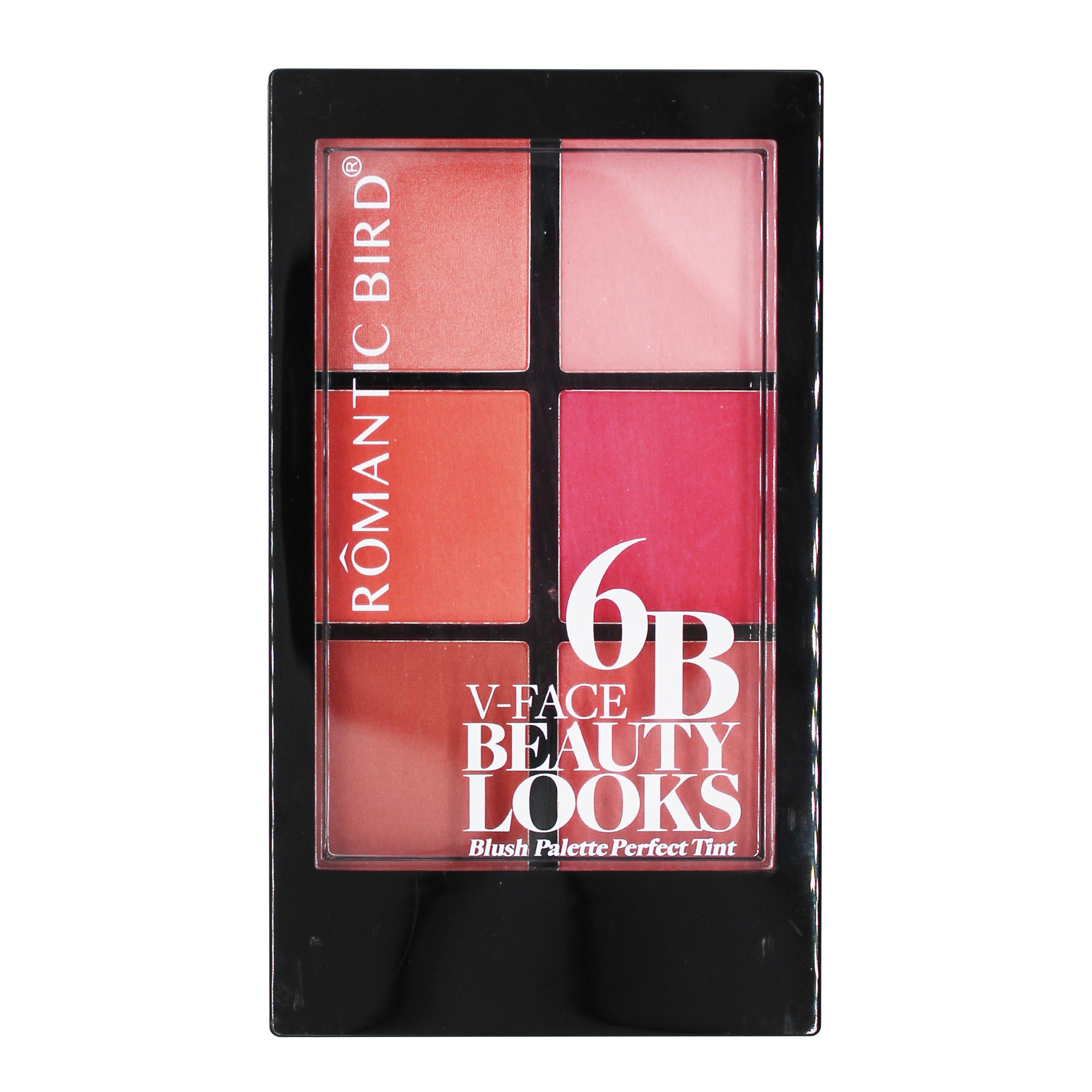پالت رژ گونه رمانتیک برد مدل 6B V Face Beauty Looks کد A