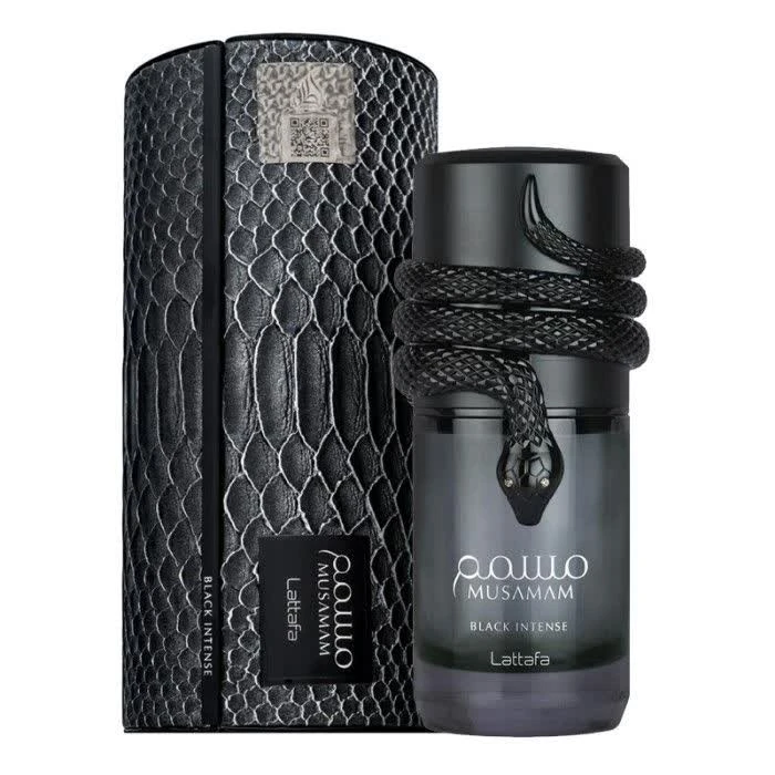 عطر ادکلن لطافه مسمم بلک اینتنس (Lattafa Musamam Black Intense)