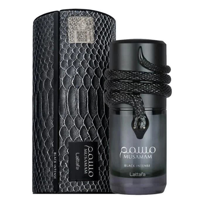 عطر ادکلن لطافه مسمم بلک اینتنس (Lattafa Musamam Black Intense)